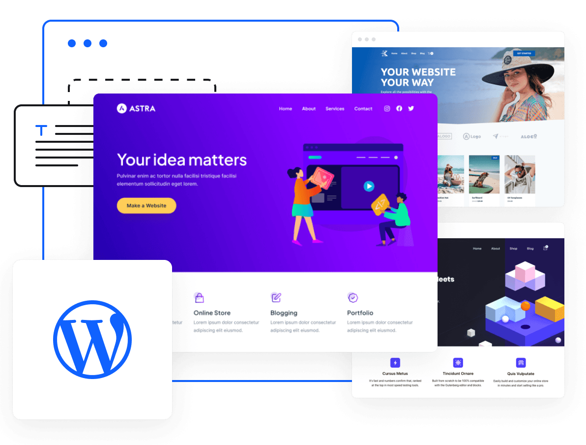 Over 10,000+ WordPress themes